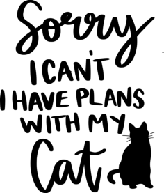 Funny Cat 14 Technical Simple Line Art Svg, Free Vectors File